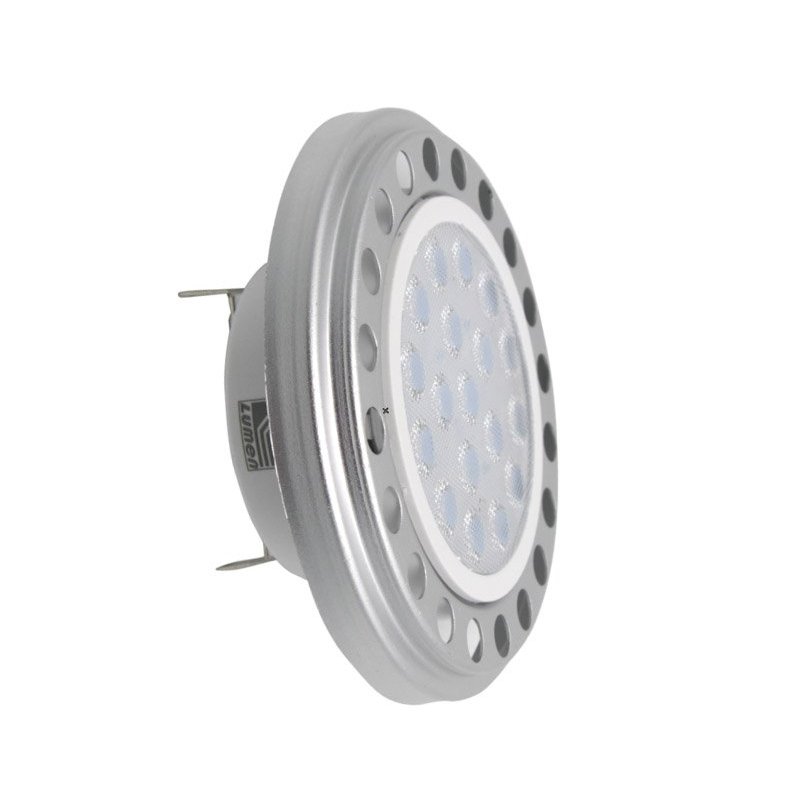 LED ΛΑΜΠΑ ΑΛΟΥΜΙΝΙΟΥ AR111 12W 12VAC/DC 38° 4000Κ ΛΕΥΚΟ