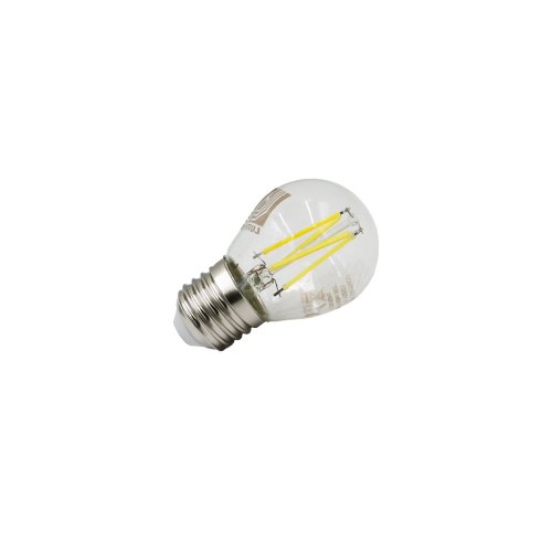 LED ΛΑΜΠΑ COG ΣΦΑΙΡΙΚΟ ΔΙΑΦΑΝΟ Ε27 4W 230V ΘΕΡΜΟ