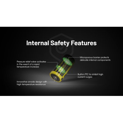 ΜΠΑΤΑΡΙΑ NITECORE 16340 / 950mAh / NL169 (τιμή...