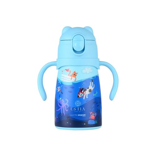 ESTIA ΘΕΡΜΟΣ ΠΑΙΔΙΚΟ BUBBLE BOTTLE SAVE THE AEGEAN 300ml...