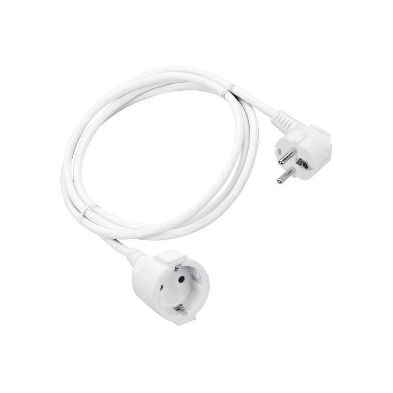 ΠΡΟΕΚΤΑΣΗ ΚΑΛΩΔΙΟΥ ΣΟΥΚΟ 7m 3X1.5mm IP20 ΛΕΥΚΗ