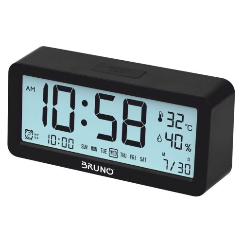 BRUNO ξυπνητήρι BRN-0128 με μέτρηση θερμοκρασίας και...
