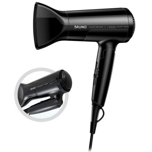 BRUNO σεσουάρ μαλλιών BRN-0153, 1600W, αναδιπλούμενη...