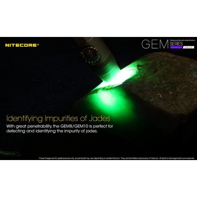 ΦΑΚΟΣ LED NITECORE GEMSTONE GEM10UV