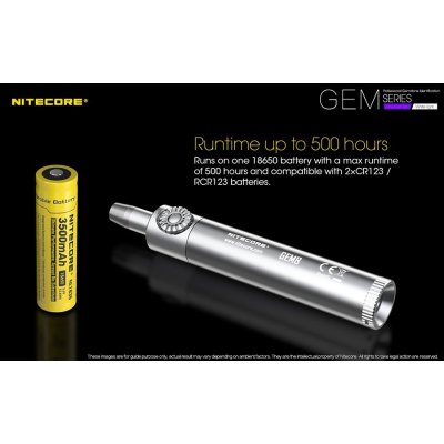 ΦΑΚΟΣ LED NITECORE GEMSTONE GEM10UV