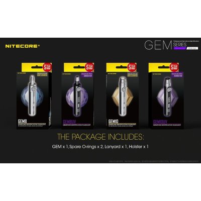 ΦΑΚΟΣ LED NITECORE GEMSTONE GEM10UV