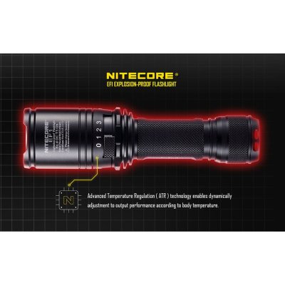 ΦΑΚΟΣ LED NITECORE EXPLOSION-PROOF EF1