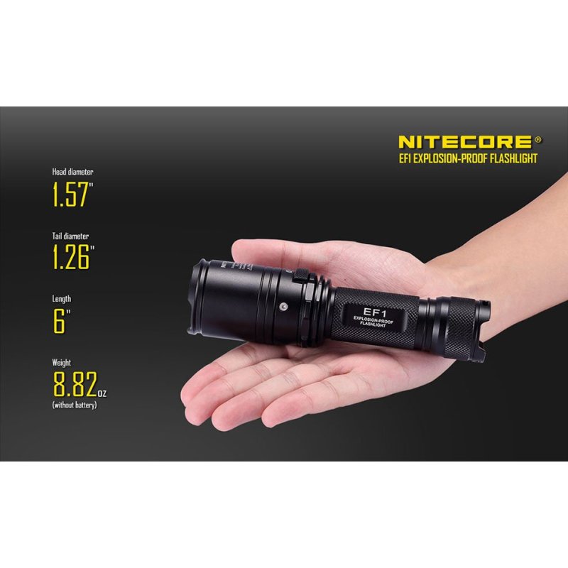 ΦΑΚΟΣ LED NITECORE EXPLOSION-PROOF EF1