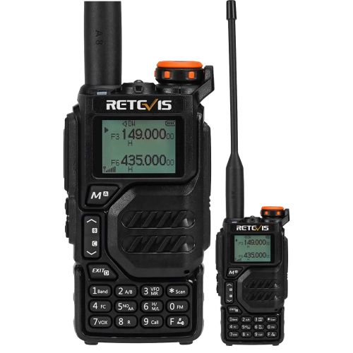 ΠΟΜΠΟΔΕΚΤΗΣ RETEVIS RA79, VHF/UHF, 5W, Aviation Band (EU...