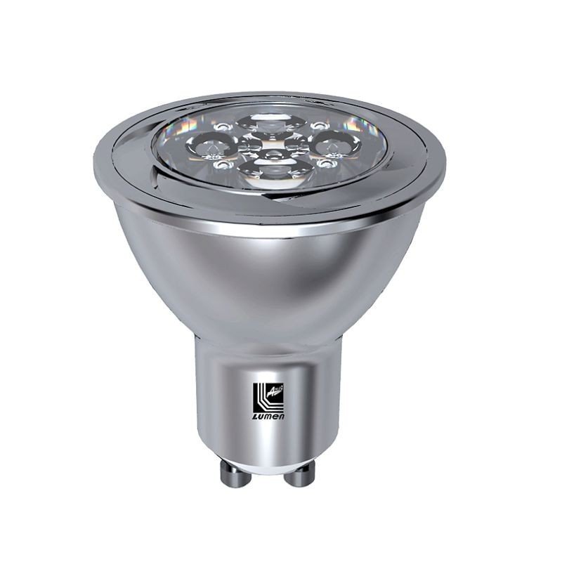 LED ΛΑΜΠΑ GU10 5W 230V 38° ΨΥΧΡΟ 6200Κ