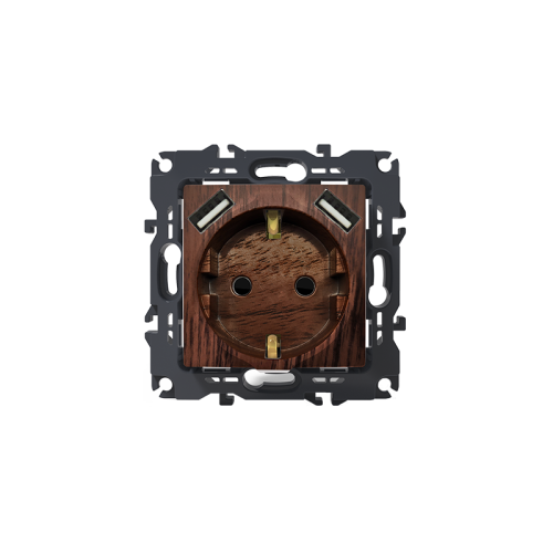 PRIME ΠΡΙΖΑ ΣΟΥΚΟ ΑΣΦΑΛΕΙΑΣ 1x2P+E 16A 250VAC & 2 USB...