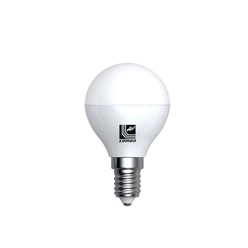 LED ΛΑΜΠΑ ΣΦΑΙΡΙΚΟ Ε14 5W 230V ΨΥΧΡΟ 6200Κ