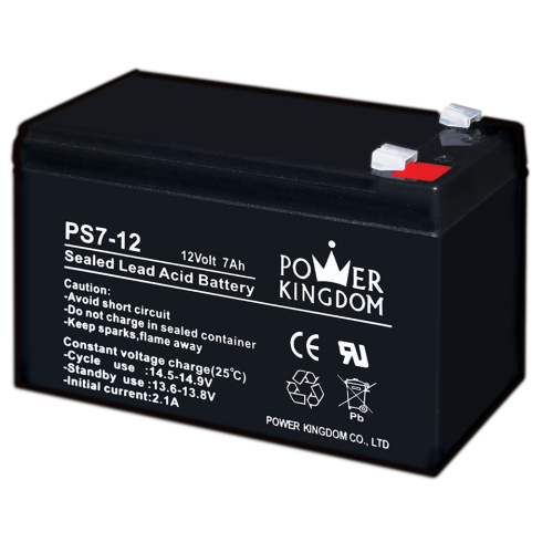 PS-7-12D Μπαταρία μολύβδου Pb 12V 7Ah 2