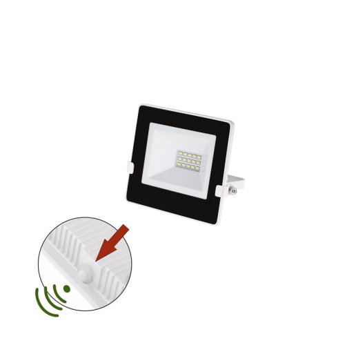 ΠΡΟΒΟΛΕΑΣ LED-SMD 10W ΦΩΤΟΚΥΤΤΑΡΟ 4000Κ IP65 ΛΕΥΚΟΣ 2