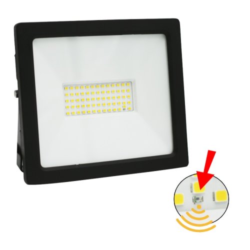 ΠΡΟΒΟΛΕΑΣ LED-SMD 50W ΦΩΤΟΚΥΤΤΑΡΟ 4000Κ IP65 MAYPΟΣ 2