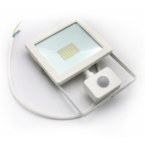 ΠΡΟΒΟΛΕΑΣ LED SMD 30W ΜΕ ΑΝΙΧΝΕΥΤΗ ΚΙΝΗΣ.4100K IP65 ΛΕΥΚΟΣ 2