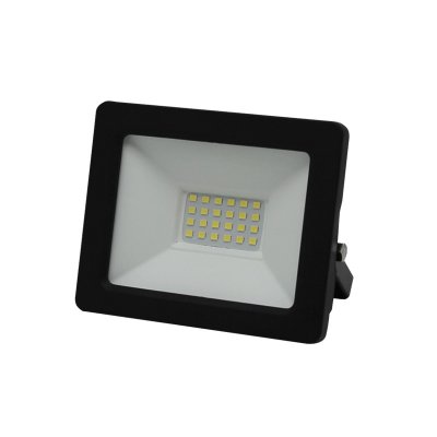 ΠΡΟΒΟΛΕΑΣ LED-SMD 20W 230V ΠΟΡΤΟΚΑΛΙ IP65 ΜΑΥΡΟΣ