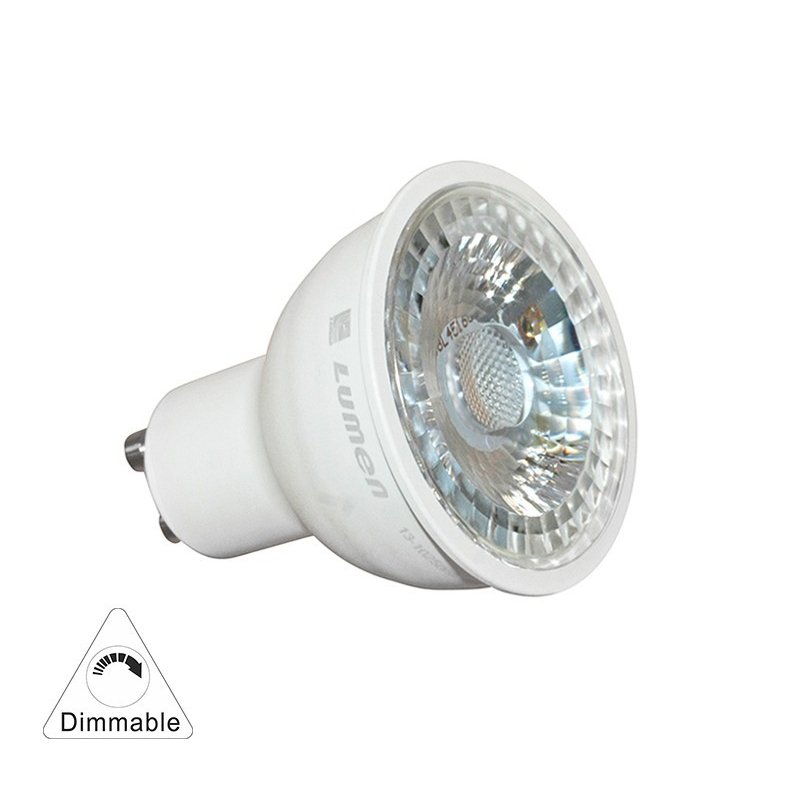 LED ΛΑΜΠΑ GU10 5W 230V ΝΤΙΜΑΡΙΖΟΜΕΝΗ 38° ΨΥΧΡΟ...