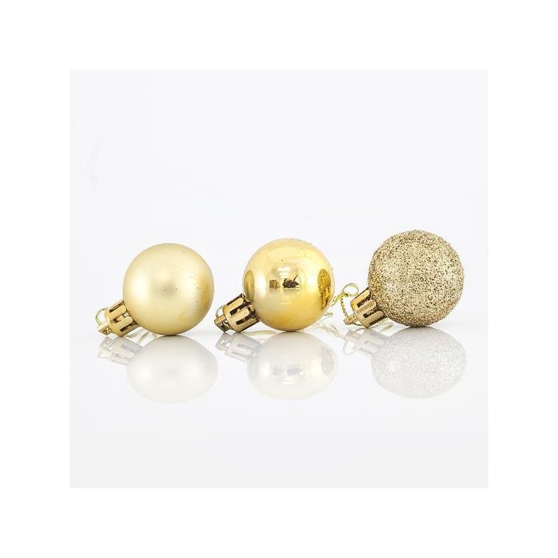 ΜΠΑΛΑ ΠΛΑΣΤΙΚΗ, ΧΡΥΣΗ, ΣΕΤ 24ΤΜΧ, 3cm