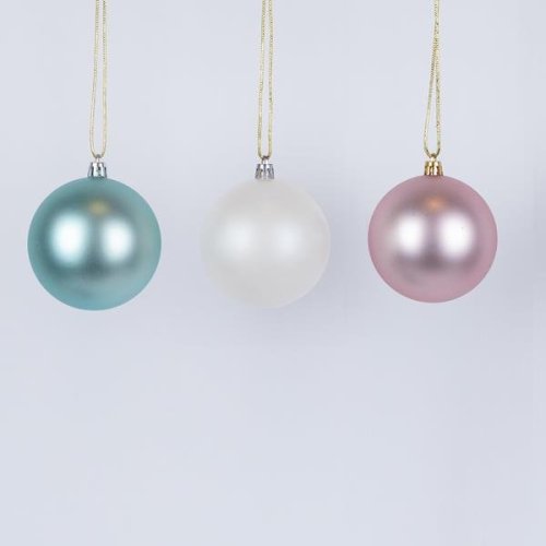 ΜΠΑΛΕΣ ΠΛΑΣΤΙΚΕΣ, ΑΣΠΡΟ, ΡΟΖ, ΠΡΑΣΙΝΟ ΑΝΟΙΧΤΟ, ΣΕΤ 6 ΤΜΧ...