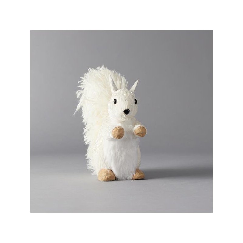 ΒΕΛΟΥΔΙΝΟΣ ΣΚΙΟΥΡΟΣ ΑΣΠΡΟΣ, 24x9x19cm