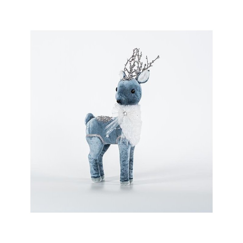 ΒΕΛΟΥΔΙΝΟ ΤΑΡΑΝΔΑΚΙ, ΜΠΛΕ, 18x40cm