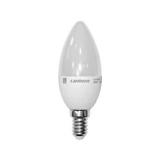 LED ΛΑΜΠΑ ΚΕΡΑΚΙ Ε14 6W 230V ΛΕΥΚΟ 4000Κ 2