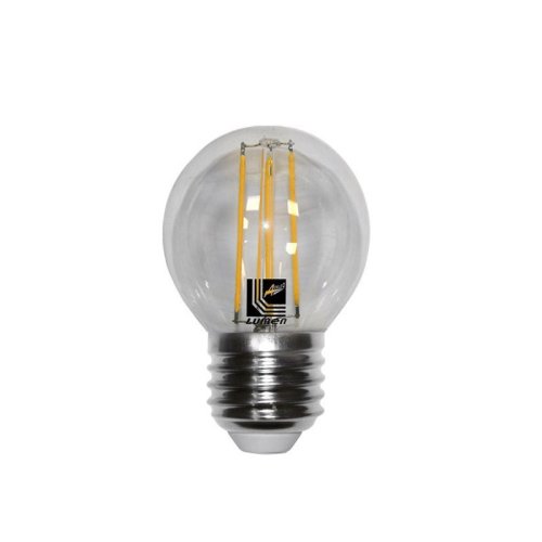 LED ΛΑΜΠΑ COG ΣΦΑΙΡΙΚΟ ΔΙΑΦΑΝΟ Ε27 4W 230V ΘΕΡΜΟ 2