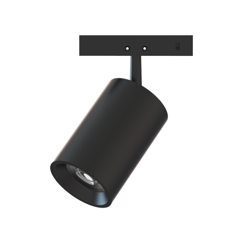 ΜΙΝΙ ΜΑΥΡΟ ΜΑΓΝΗΤΙΚΟ ΣΠΟΤ 24V DC 5W 3000K 510LM 24° RA90... 2