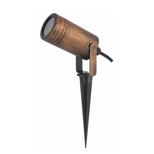 RUST SPOT LUMINAIRE GU10 MAX. 3W LED IP65 & GARDEN SPIKE 2