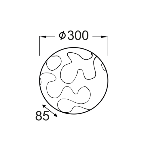 NETTO ΠΛΑΦΟΝΙΕΡΑ Φ30 ΠΑΖΛ ΓΥΑΛΙ PUZZLE 2