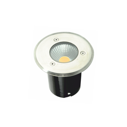 ^LED ROUND COB INGROUND SPOT LUMINAIRE 7W 450LM 3000K 45°...