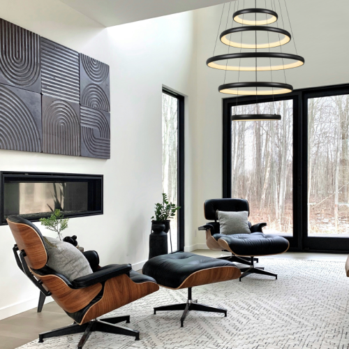 ΚΡΕΜΑΣΤΟ Φ/Σ LED 80W 6400LM CCT IP20 ΜΑΥΡΟ ΜΕΤΑΛΛΙΚΟ +... 2