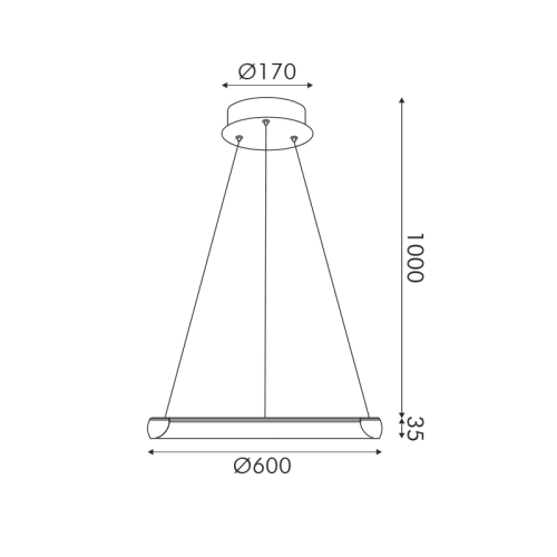 ΚΡΕΜΑΣΤΟ Φ/Σ LED 32W 2500LM CCT IP20 ΧΡΥΣΟ ΜΕΤΑΛΛΙΚΟ +... 2