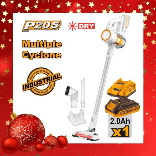 Σκούπα Stick Cyclone Μπαταρίας 20V Li-Ion 120W