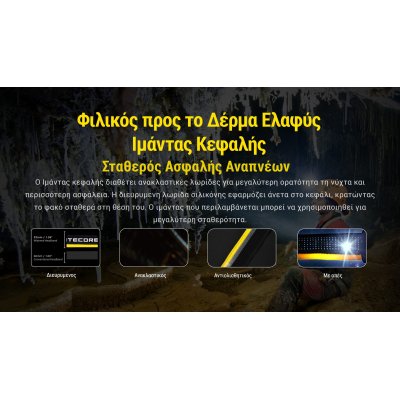 ΦΑΚΟΣ LED NITECORE HEADLAMP HC75 UHE, 3000 Lumens