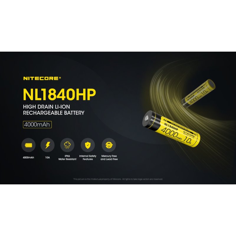 ΜΠΑΤΑΡΙΑ NITECORE 18650 / 4000mAh (τιμή...