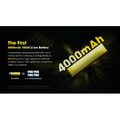 ΜΠΑΤΑΡΙΑ NITECORE 18650 / 4000mAh (τιμή...
