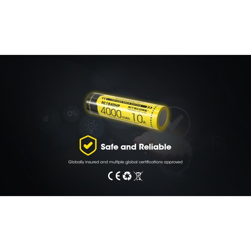 ΜΠΑΤΑΡΙΑ NITECORE 18650 / 4000mAh (τιμή...