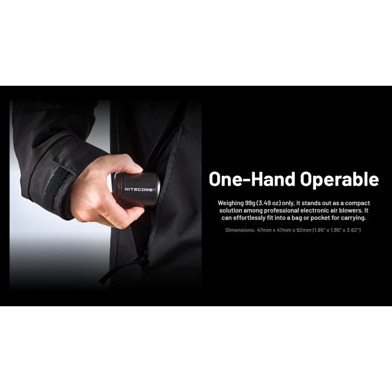 BLOWER BABY BB Nano, ΦΥΣΗΤΗΡΑΣ NITECORE