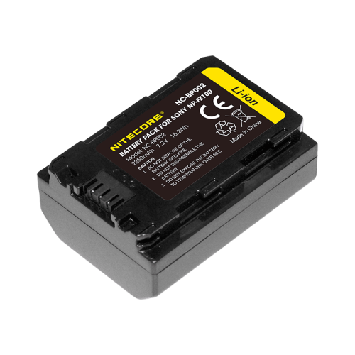 ΜΠΑΤΑΡΙΑ NITECORE for SONY NP-FZ100, 7.2V , 2250mAh,... 2