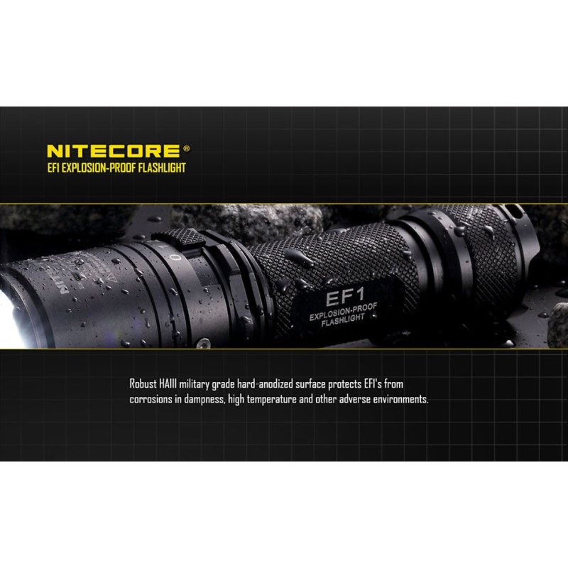 ΦΑΚΟΣ LED NITECORE EXPLOSION-PROOF EF1