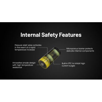 ΜΠΑΤΑΡΙΑ NITECORE 16340 / 950mAh / NL169 (τιμή...