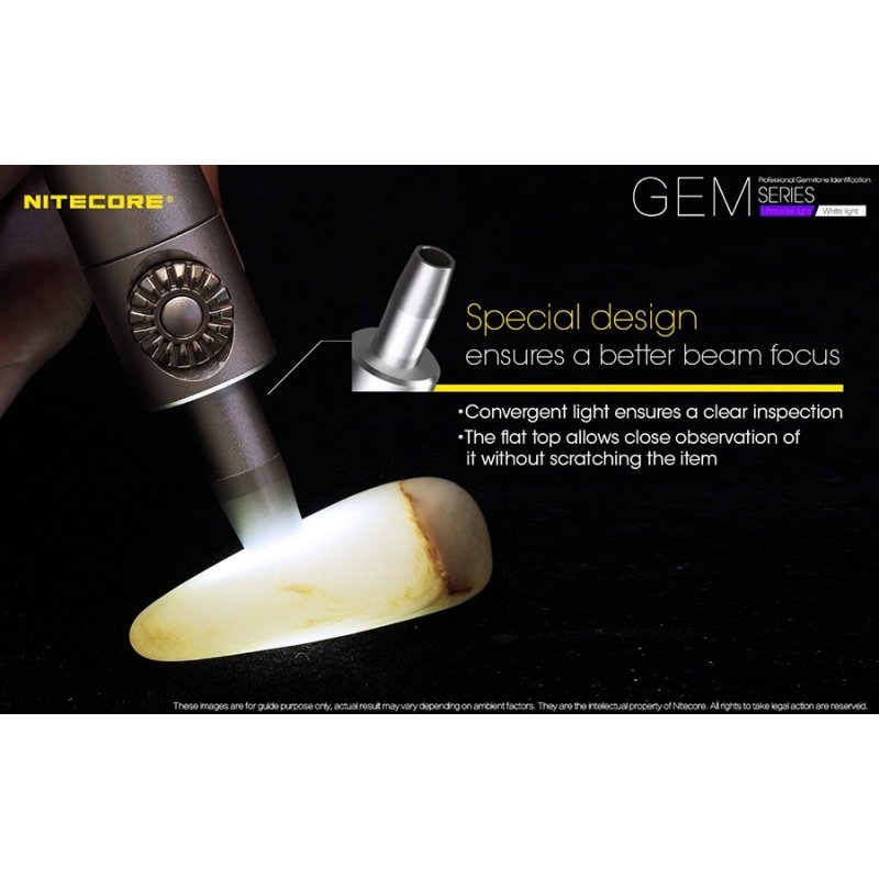 ΦΑΚΟΣ LED NITECORE GEMSTONE GEM10UV