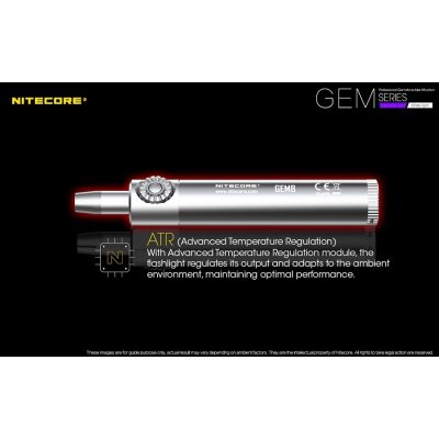 ΦΑΚΟΣ LED NITECORE GEMSTONE GEM10UV