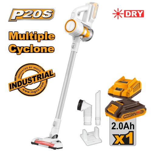Σκούπα Stick Cyclone Μπαταρίας 20V Li-Ion 120W 2