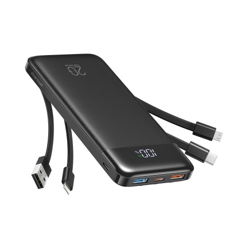 Charmast W2065 Power Bank 20000mAh PD20W with built-in...