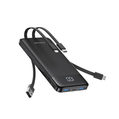Charmast W1148 Power Bank 10000mAh PD20W with built-in... 2