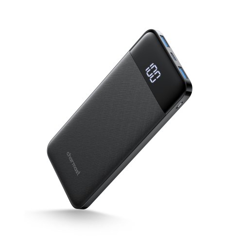 Charmast W1056 Power Bank 10000mAh Multi-Port LED DISPLAY...