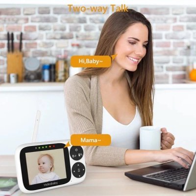 HELLOBABY ενδοεπικοινωνία μωρού HB2033 με...